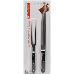 NEW 2PC CARVING SET