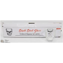 NEW 6PC SKULL SHOT GLASS (50ml)