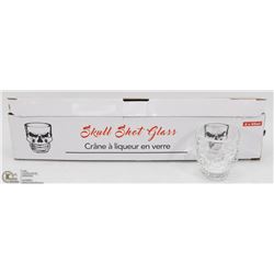 NEW 6PC SKULL SHOT GLASS (50ml)