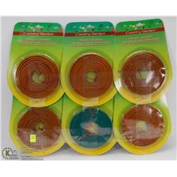LOT OF 12 MOSQUITO COILS (SPIRAL REFILLS)