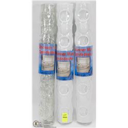 LOT OF 3 NEW SHOWER MATS (SIZE:48x32cm)