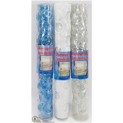 LOT OF 3 NEW SHOWER MATS (SIZE:48x32cm)