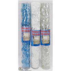 LOT OF 3 NEW SHOWER MATS (SIZE:48x32cm)