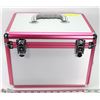 Image 3 : JEWELLERY/MAKEUP CASE WITH CONTENTS (PINK & GRAY)