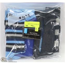5PK MENS FULL FOOT SOCKS