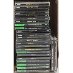 BOX OF PLAYSTATION 1 VIDEO GAMES INCL FINAL