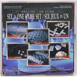 NEW 6-IN-1 GAME SET