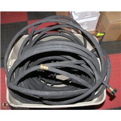 LOT OF 4-50' SOAKER HOSES. IN TOTE