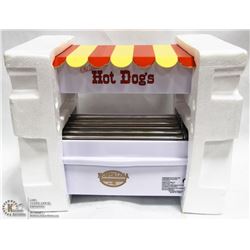 NEW NOSTALGIA OLD FASHIONED HOT DOG ROLLER GRILL