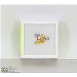 3) GENUINE SAPPHIRE HEART SHAPED GEMSTONES