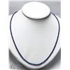 Image 2 : 4) 14KT YELLOW GOLD SAPPHIRE BEADS NECKLACE