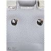 Image 1 : 8) 14KT GOLD WHITE SAPPHIRE EARRINGS