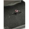 Image 2 : 9) 14KT GOLD PINK SAPPHIRE RING SIZE 5.75
