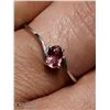 Image 3 : 9) 14KT GOLD PINK SAPPHIRE RING SIZE 5.75