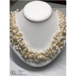 19) FRESHWATER PEARL NECKLACE