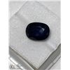 Image 2 : 25) GENUINE ENHANCED BLUE SAPPHIRE GEMSTONE