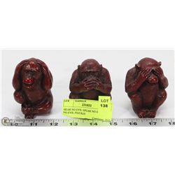 HEAR NO EVIL SPEAK NO EVIL SEE NO EVIL FIGURES