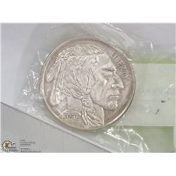 BUFFALO .999 TROY OUNCE SILVER COIN.