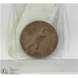 1922 US PEACE DOLLAR.
