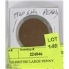 1920 BRITISH LARGE PENNY.