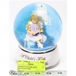 TWINKLE "FEATURE ARTIST" MUSIC BOX, PLAYS "GOD