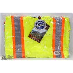 SIZE 2XL PIONEER WATERPROOF HI VIS JACKET
