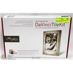 DAVINCI TILE KIT TRANSFER ANY IMAGE UPTO 5"X7"