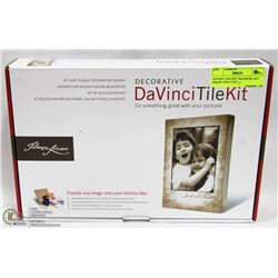 DAVINCI TILE KIT TRANSFER ANY IMAGE UPTO 5"X7"