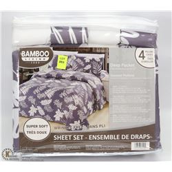 NEW BAMBOO QUEEN DEEP POCKET SHEET SET ON CHOICE