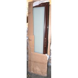 LARGE LOT OF SLIDING CLOSET DOORS WITH TRACKS