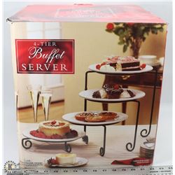 4 TIER BUFFET SERVER (UNUSED)