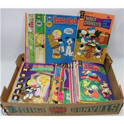 LOT OF VINTAGE GOLD KEY COMICS.