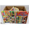 Image 1 : BOX OF VINTAGE ARCHIE COMICS.