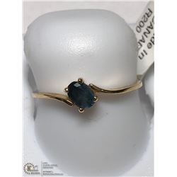 37) 10KT GOLD ALEXANDRITE RING SIZE 5.75