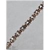 Image 2 : 42) STERLING SILVER MORGANITE BRACELET