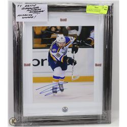 TY RATTIE  GUARANTEED AUTHENTIC AUTOGRAPH