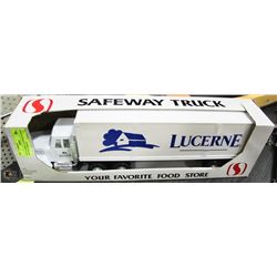 NEW SAFEWAY 18 WHEELER MODEL TRUCK & TRAILER