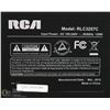 Image 2 : ESTATE RCA 32" FLAT SCREEN TV - NO REMOTE (WORKS)