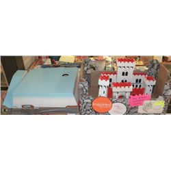 2 FLATS OF KING ARTHURS WOODEN CASTLE.