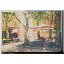 LARGE STREET SCENE PRINT ON CANVAS
