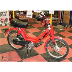 1979 HONDA MOPED PA50 RUNS . AS IS