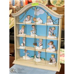 12 ALMOST ANGELS COLLECTION WITH STAND.