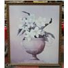 Image 1 : LARGE FRAMED FLORAL PICTURE 44"X52"