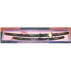 Image 1 : SET OF BLACK AND GOLD KATANA  SWORDS WITH BOX