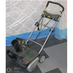 20" YARDWORKS ELECTRIC SNOWTHROWER.