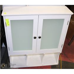 OVER THE TOILET BATHROOM CABINET.