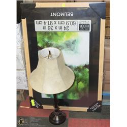 NEW PICTURE FRAME SOLD WITH TABLE LAMP