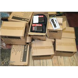 PALLET WITH ASSORTED SEAT COVERS AND 2 BOXES OF