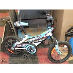 ARROW CCM CHILDS BIKE 16" WHEELS