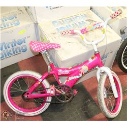 BARBIE DOLLICIOUS GIRLS BIKE.